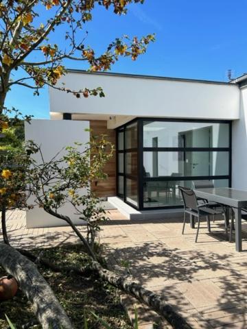 Maison Villa Montmarin Vue Mer Bretagne Nord Vers Roscoff Carantec Morlaix Plouescat Locquenole Avec Son Spa Et Sa Vue Mer 外观 照片
