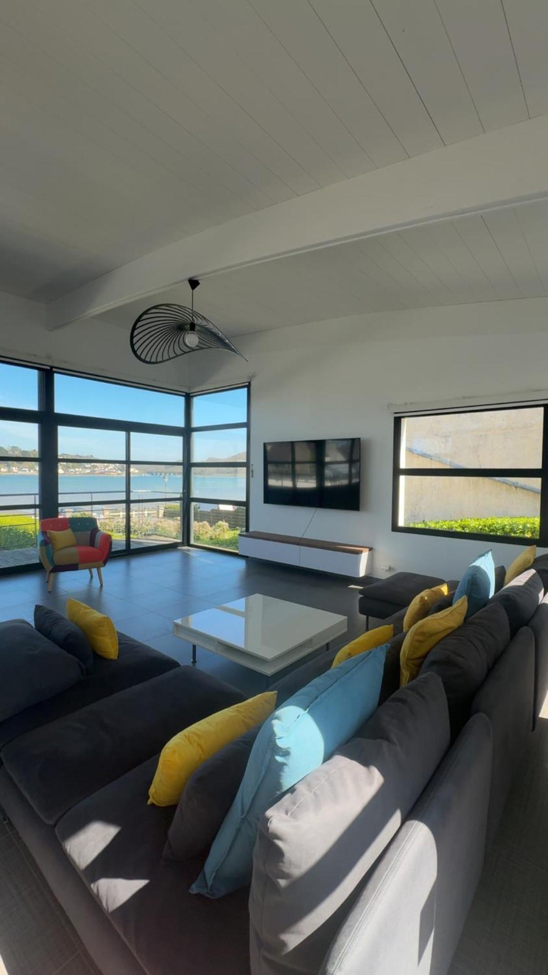 Maison Villa Montmarin Vue Mer Bretagne Nord Vers Roscoff Carantec Morlaix Plouescat Locquenole Avec Son Spa Et Sa Vue Mer 外观 照片